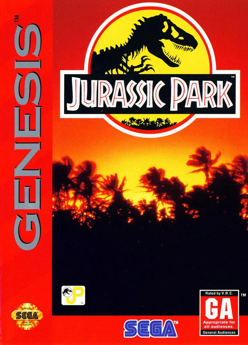 Jurassic Park box art