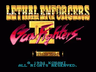 Lethal Enforcers II: Gunfighters screenshot
