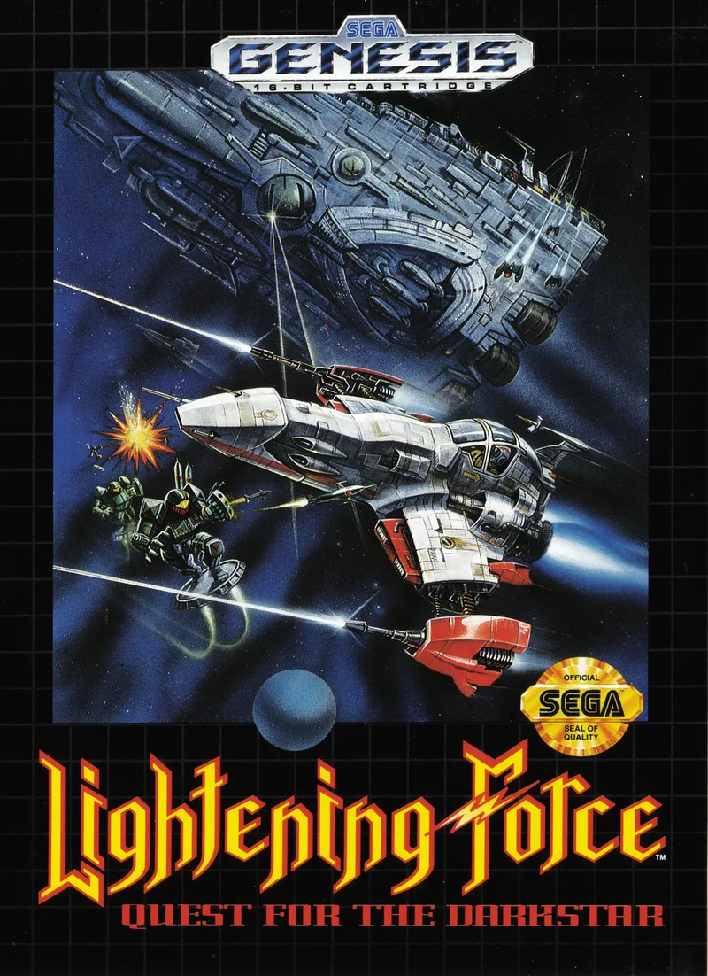 Lightening Force: Quest for the Darkstar box art