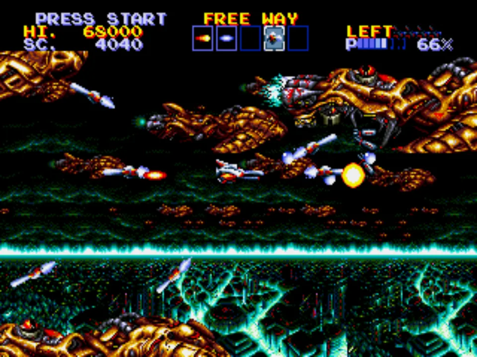 Lightening Force: Quest for the Darkstar screenshot