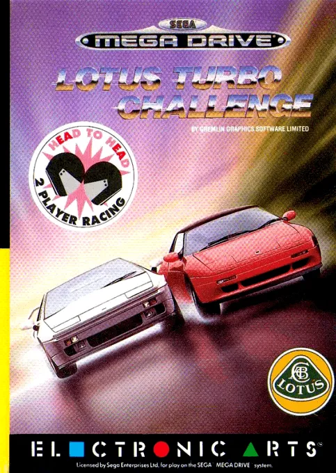 Lotus Turbo Challenge box art