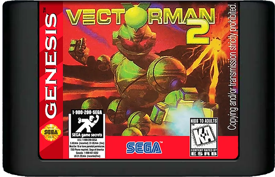 Vectorman 2 cart