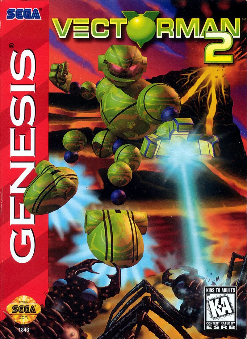 Vectorman 2 box art