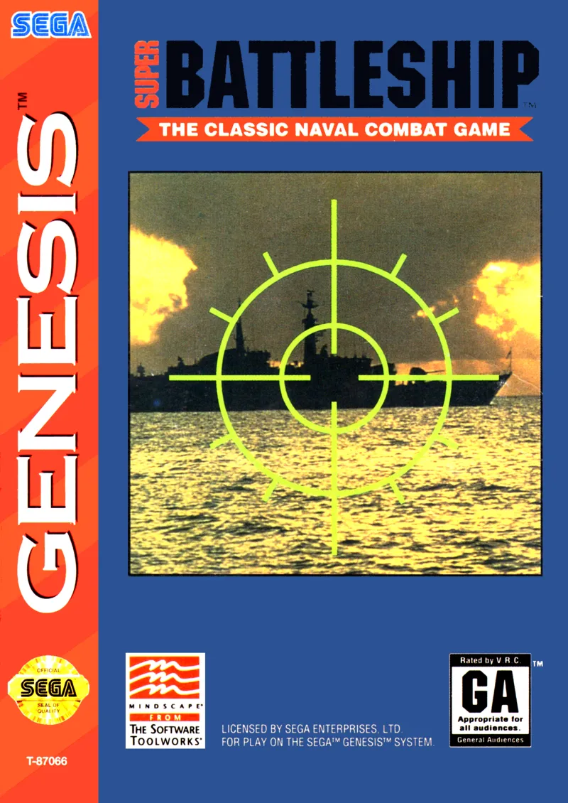 Super Battleship: The Classic Naval Combat Game box art