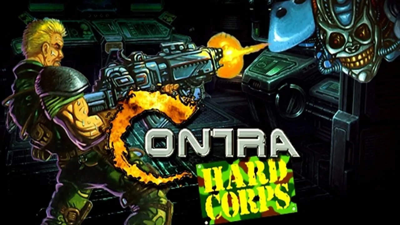 Backdrop artwork for Contra: Hard Corps