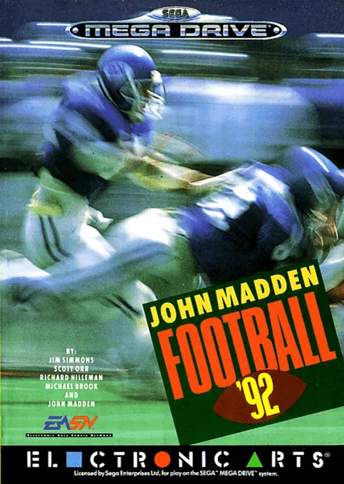 John Madden Football '92 box art
