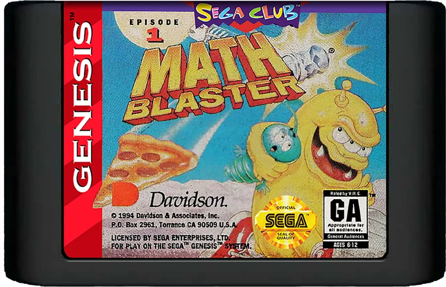 Math Blaster: Episode 1 cart