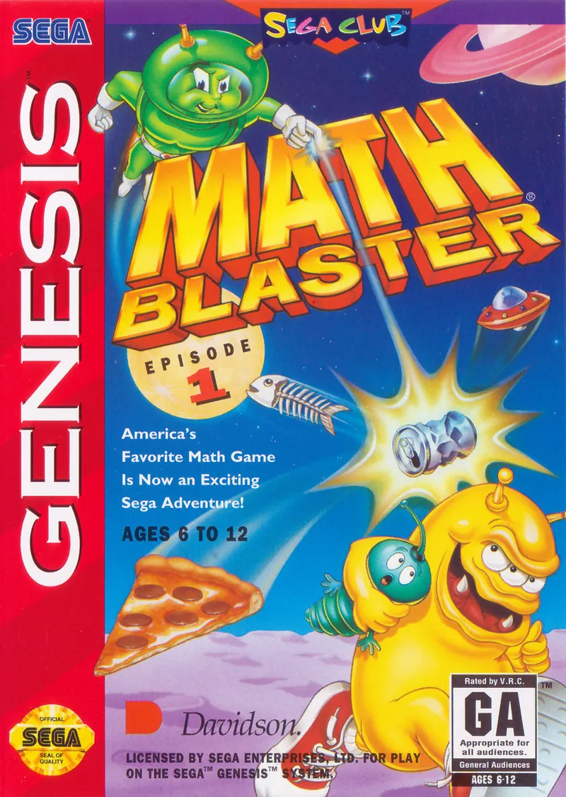 Math Blaster: Episode 1 box art
