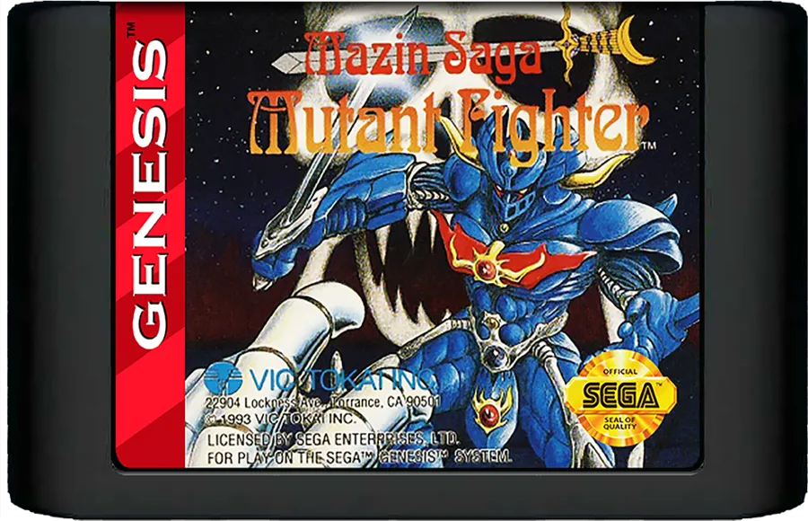 Mazin Saga: Mutant Fighter cart