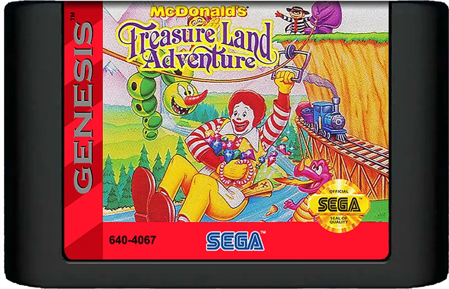 McDonald's Treasure Land Adventure cart