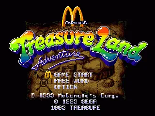 McDonald's Treasure Land Adventure screenshot