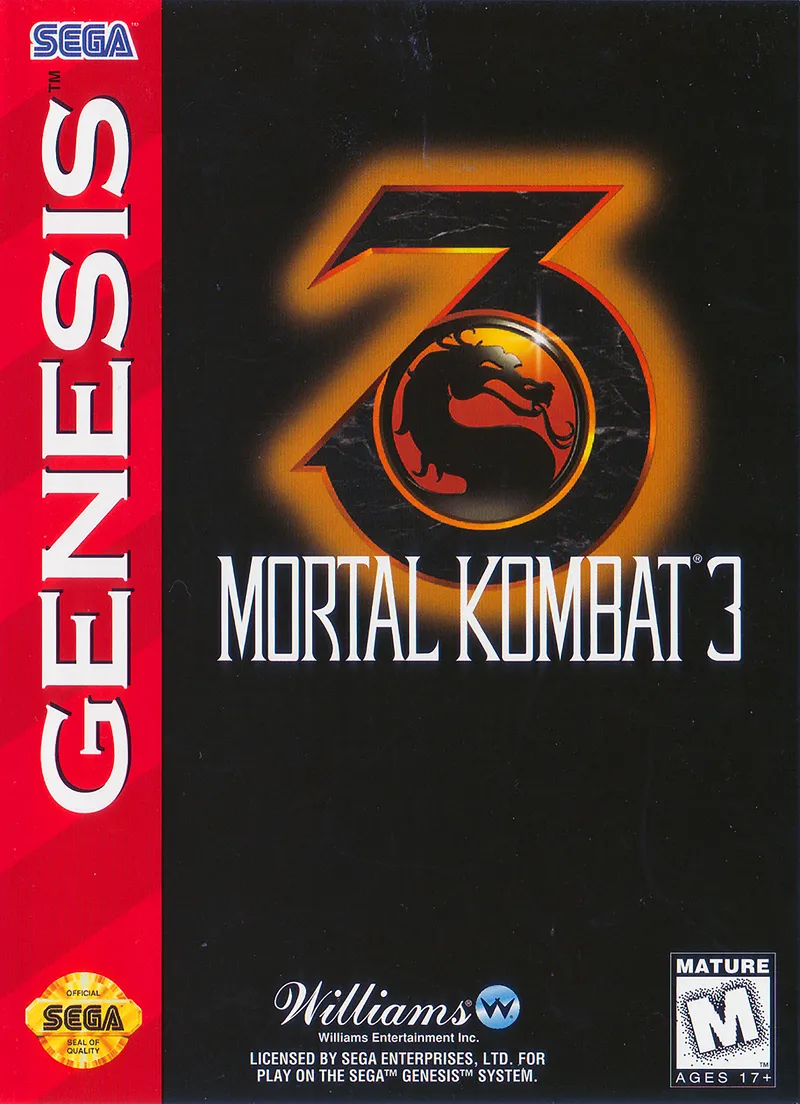 Mortal Kombat 3 box art