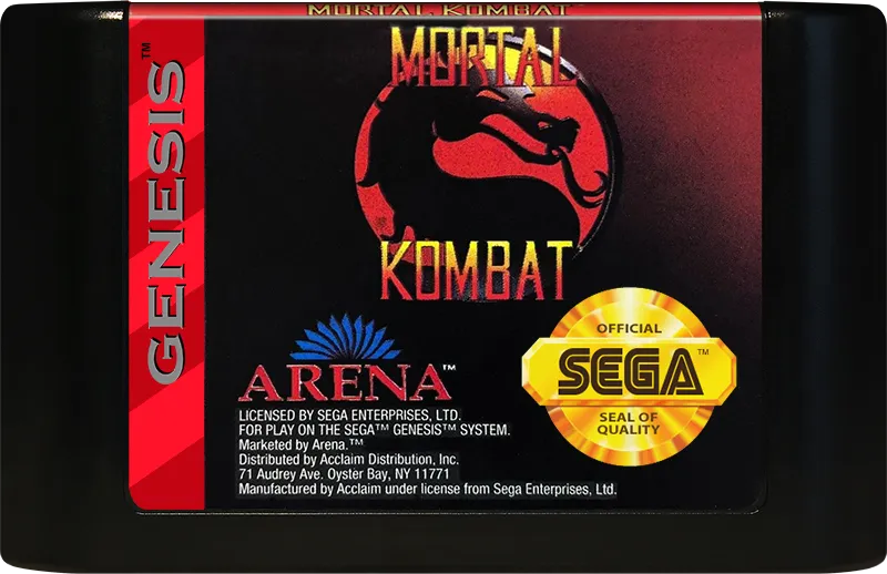 Mortal Kombat cart