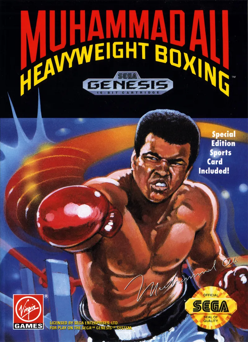 Muhammad Ali Heavyweight Boxing box art