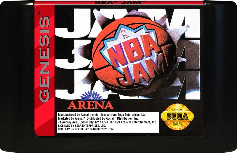 NBA Jam cart
