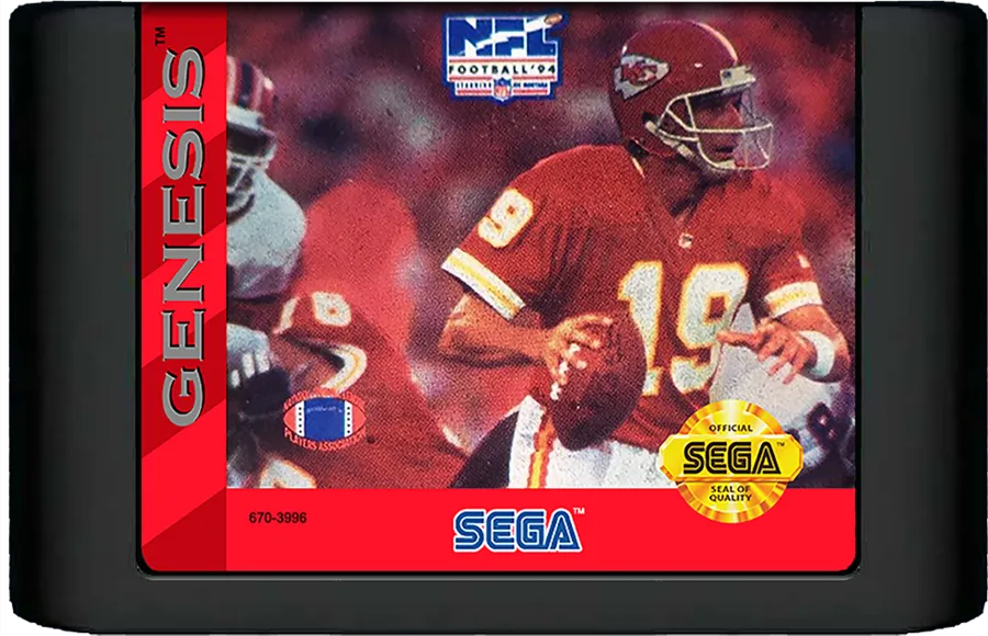 NFL Football '94 Starring Joe Montana cart