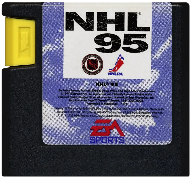 NHL 95 cart