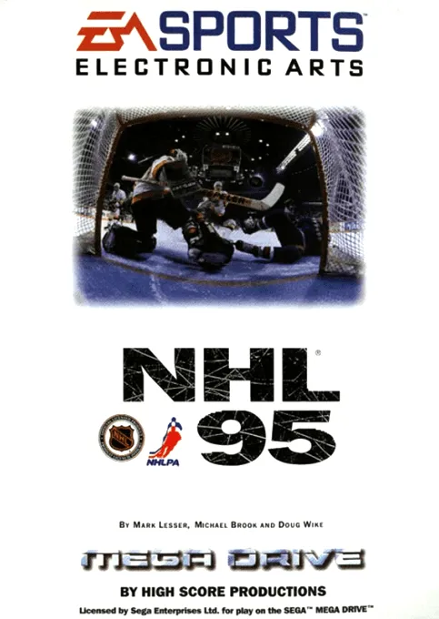 NHL 95 box art