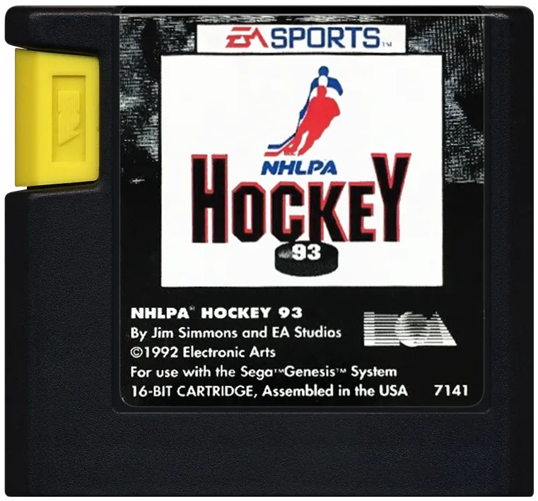 NHLPA Hockey 93 cart