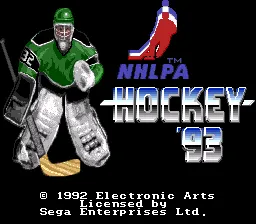 NHLPA Hockey 93 screenshot