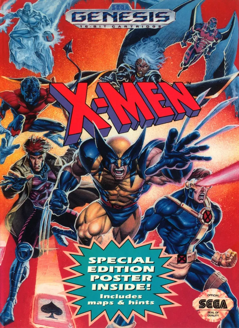X-Men box art