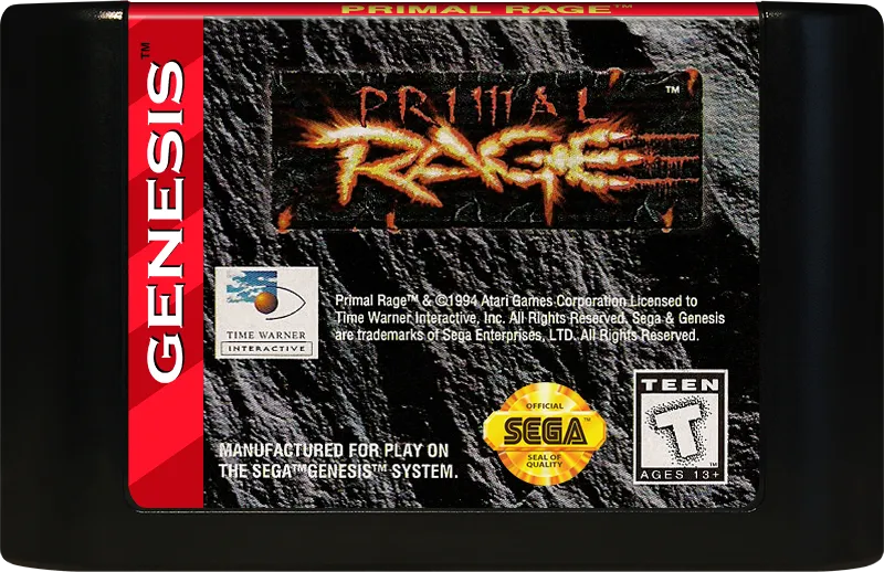 Primal Rage cart
