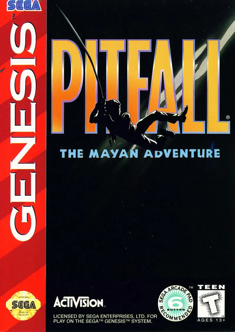 Pitfall: The Mayan Adventure box art