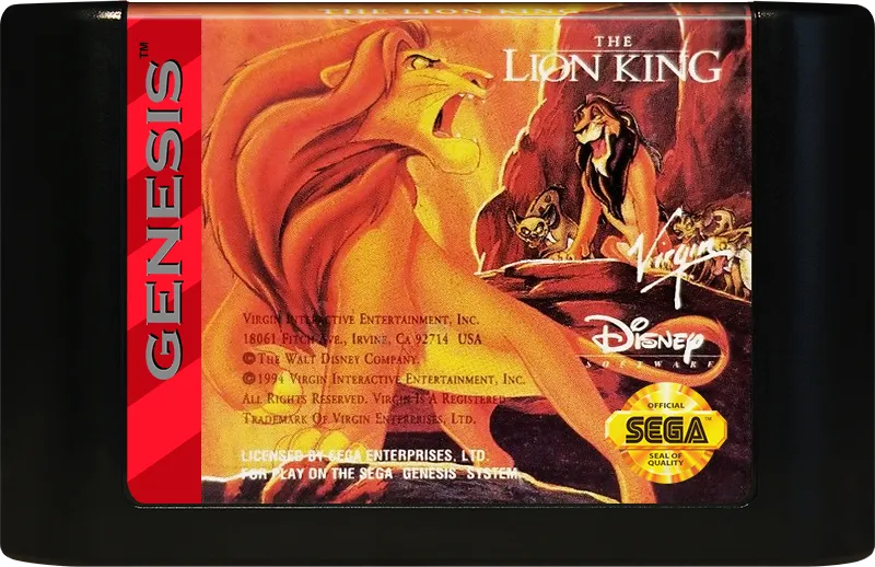 The Lion King cart