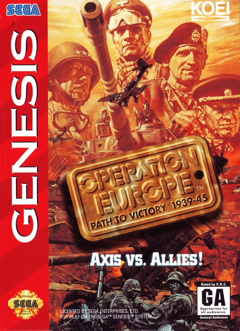 Operation Europe: Path to Victory 1939-45 box art