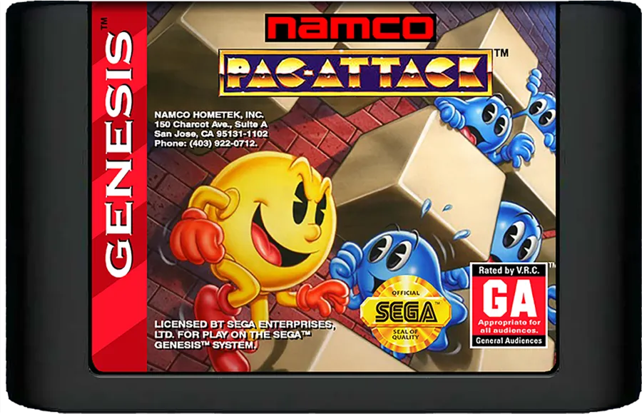 Pac-Attack cart