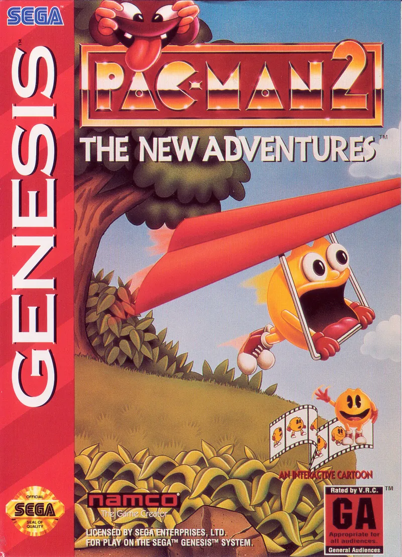 Pac-Man 2: The New Adventures box art