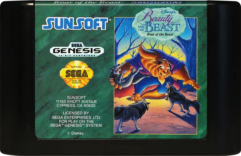 Beauty & The Beast: Roar of the Beast cart