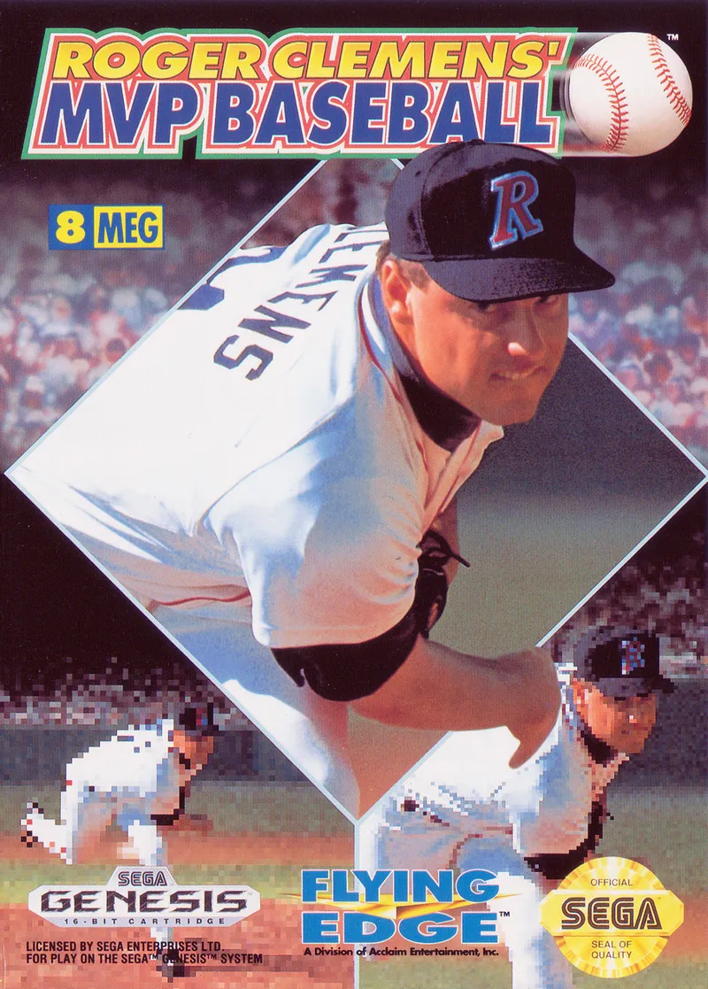 Roger Clemens' MVP Baseball box art