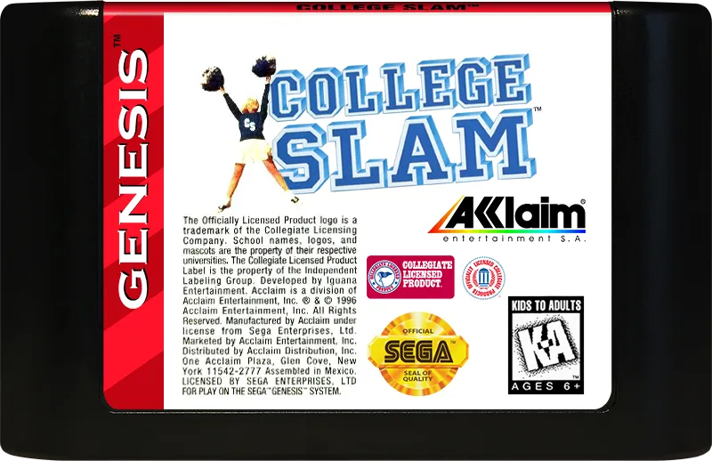College Slam cart