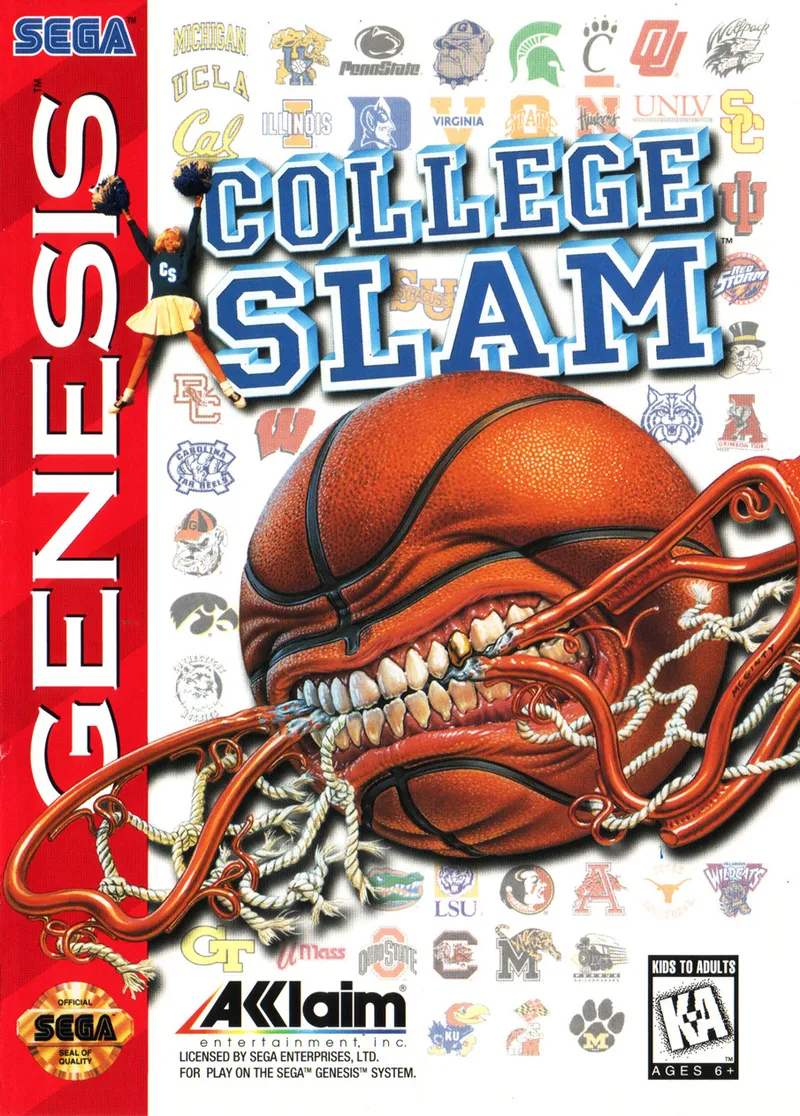 College Slam box art
