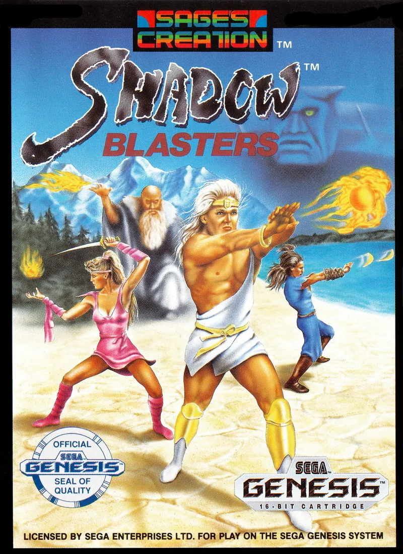Shadow Blasters box art