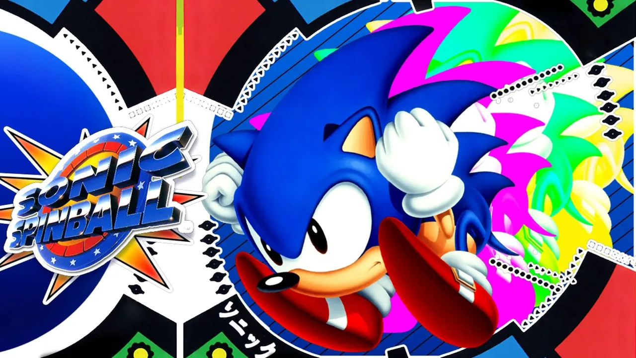Backdrop artwork for Sonic the Hedgehog Spinball