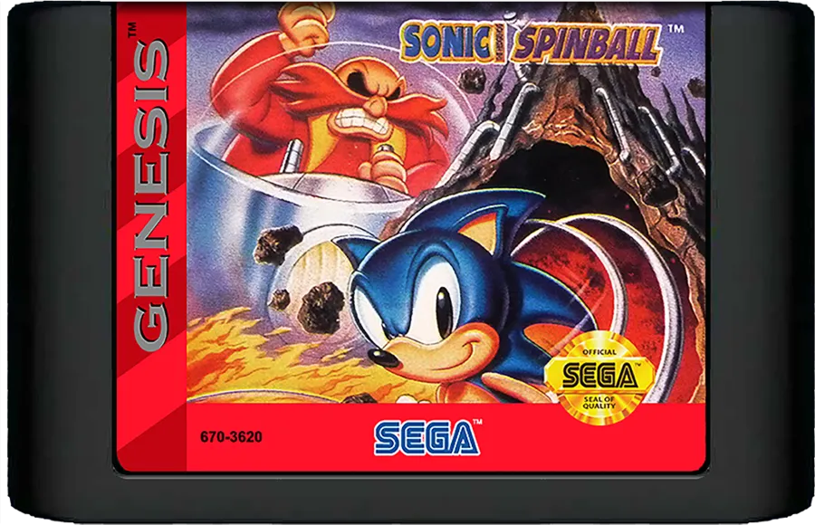 Sonic the Hedgehog Spinball cart