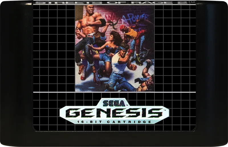 Streets of Rage 2 cart