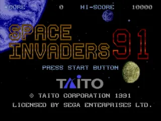 Space Invaders '91 screenshot