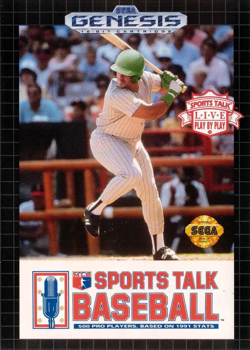 Sports Talk Baseball box art