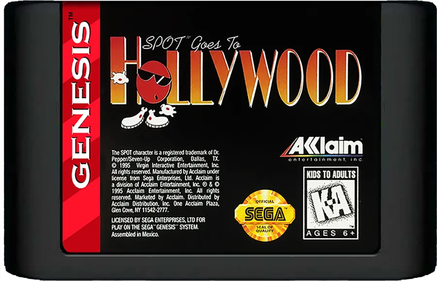 Spot Goes To Hollywood cart