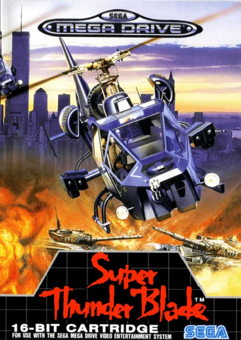 Super Thunder Blade box art