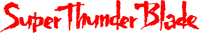 Super Thunder Blade logo