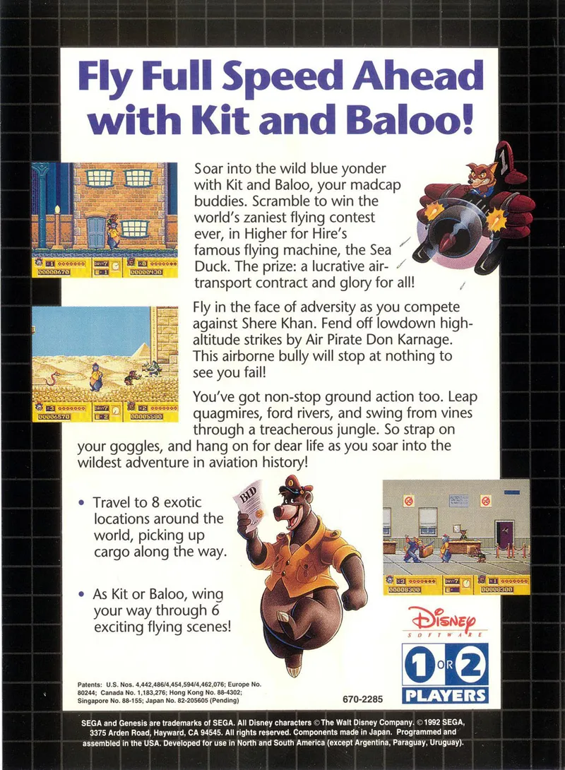 TaleSpin box back