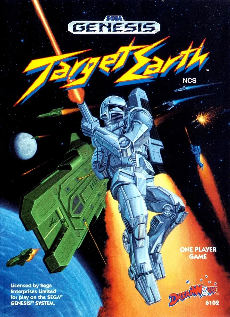 Target Earth box art