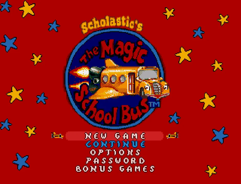 The Magic School Bus: Space Exploration Game screenshot