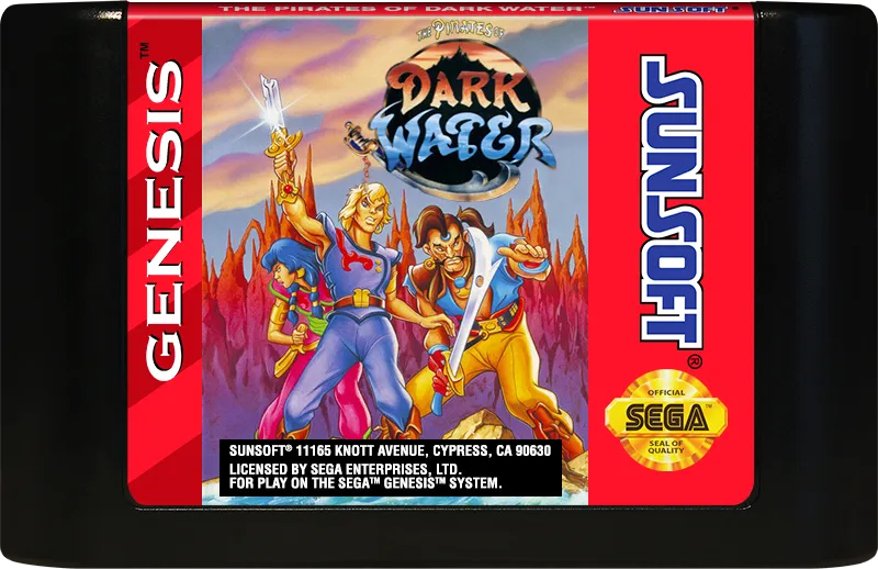 The Pirates of Dark Water cart