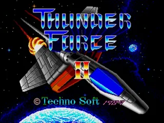 Thunder Force II screenshot