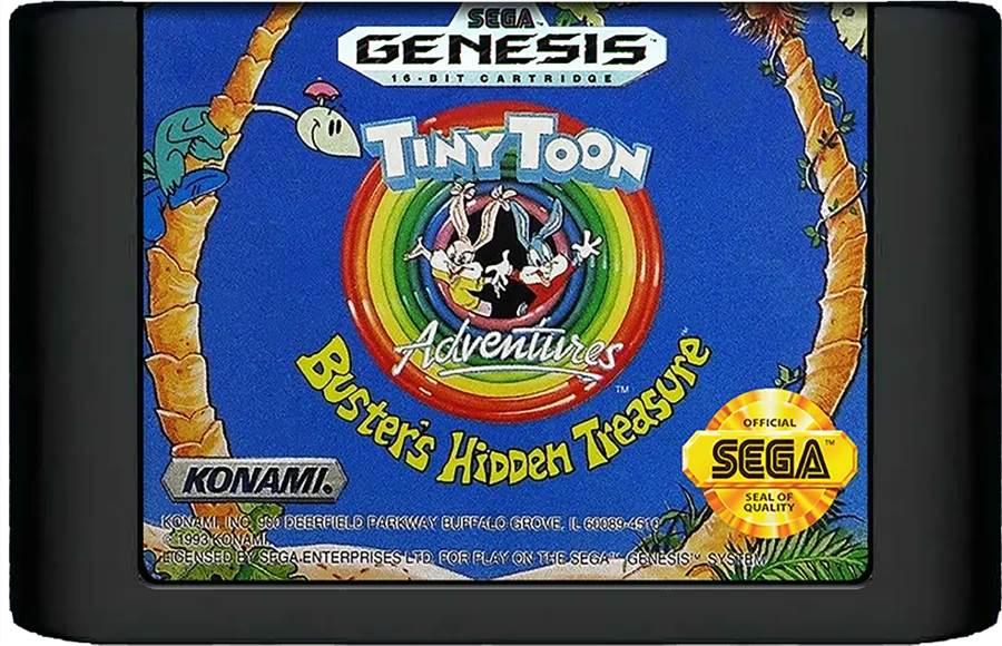 Tiny Toon Adventures: Buster's Hidden Treasure cart